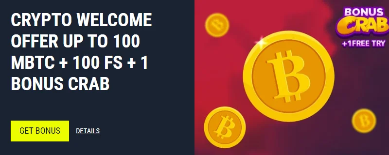 Crypto Welcome Offer