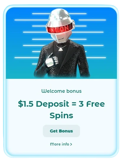 Neon54 Casino welcome bonus