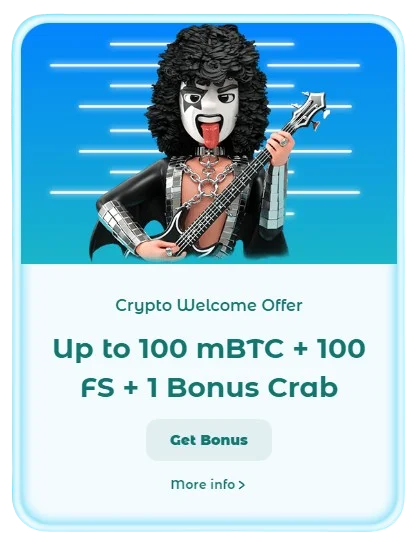 crypto welcome offer